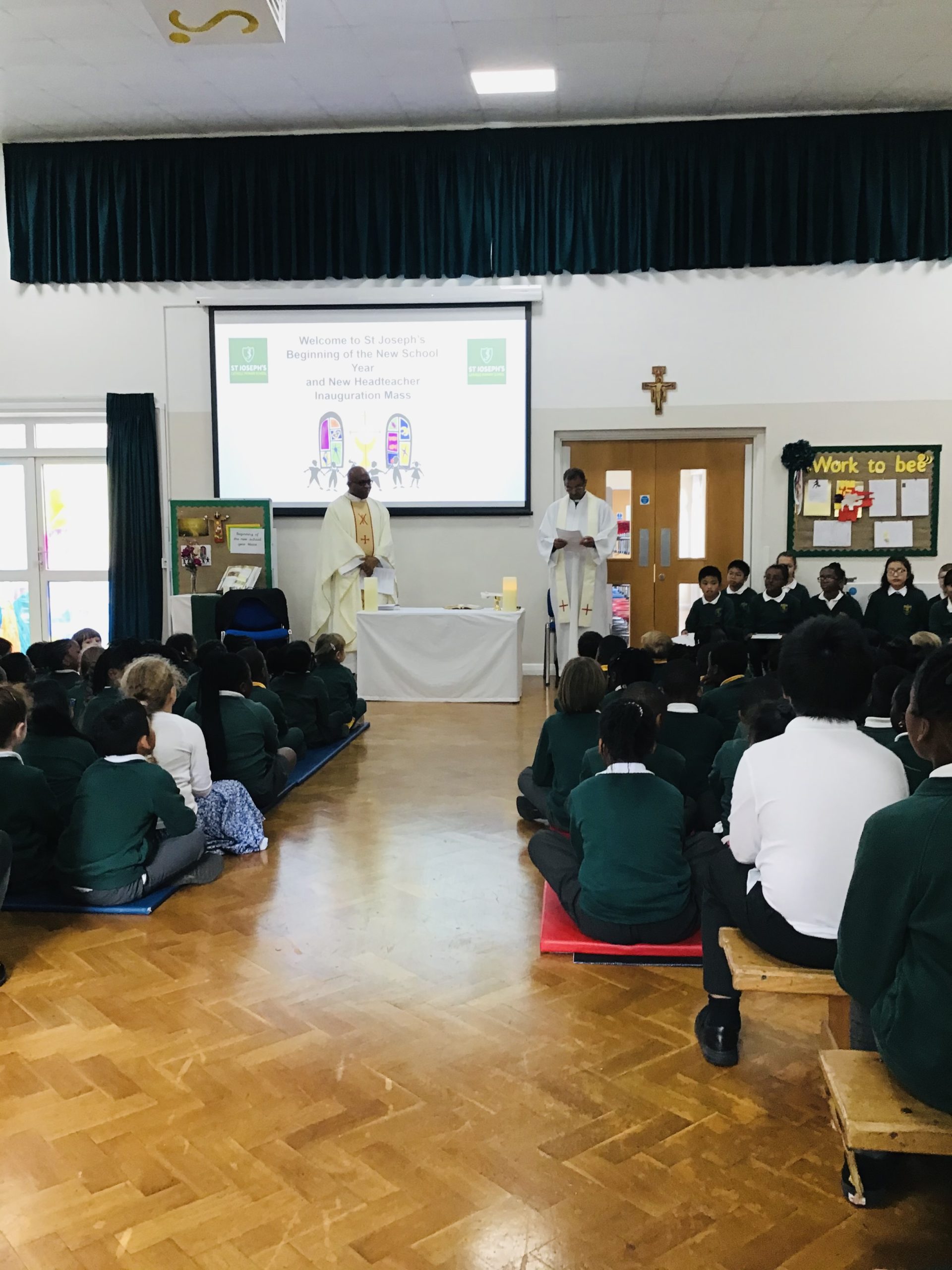 Mass at St Joseph’s Catholic Primary School – Education Service