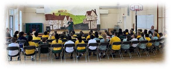  Football Mad Author Visits St Peter & St Paul Catholic Primary Academy