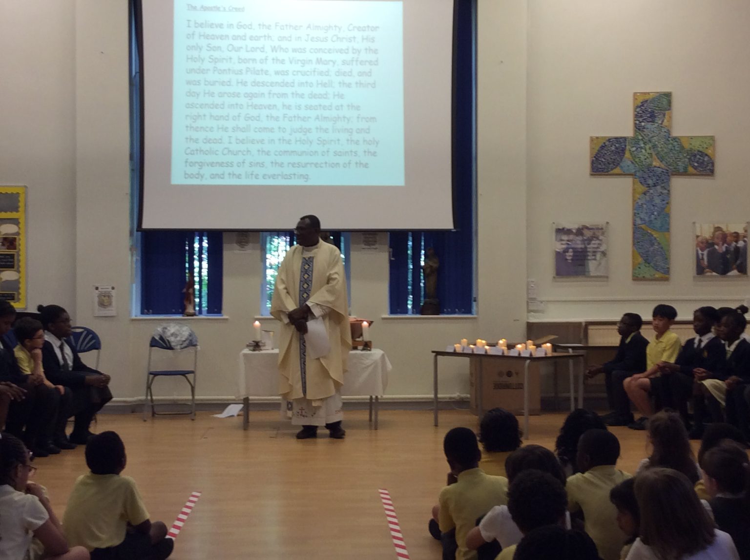 Leavers Mass at Notre Dame Catholic Primary School – Education Service